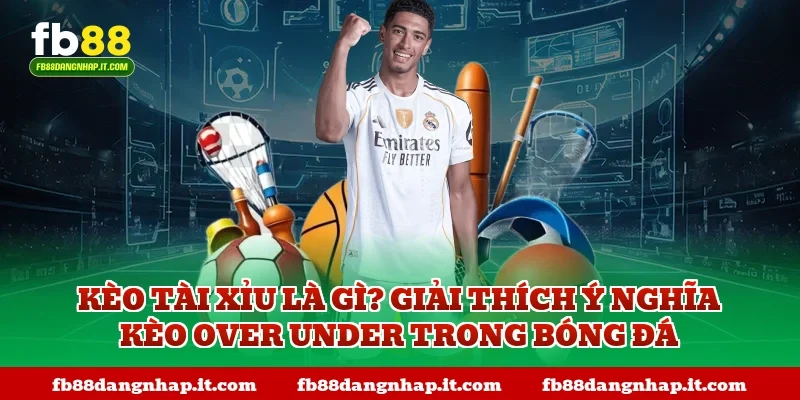Kèo tài xỉu là gì? Giải thích ý nghĩa kèo Over Under trong bóng đá