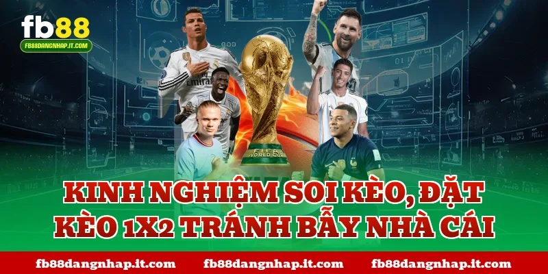 Kinh nghiệm soi kèo, đặt kèo 1x2 tránh bẫy nhà cái