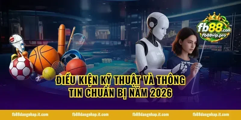 Điều kiện kỹ thuật và thông tin chuẩn bị năm 2026