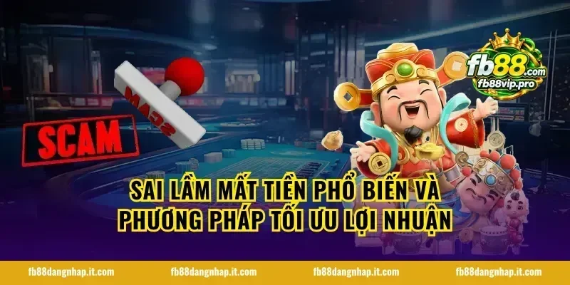 Sai lầm mất tiền phổ biến và phương pháp tối ưu lợi nhuận