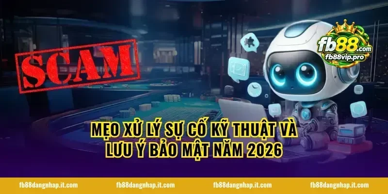 Mẹo xử lý sự cố kỹ thuật và lưu ý bảo mật năm 2026